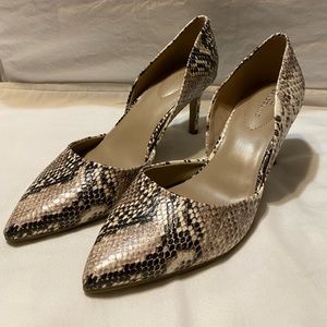 Bandolino Snakeskin Pumps